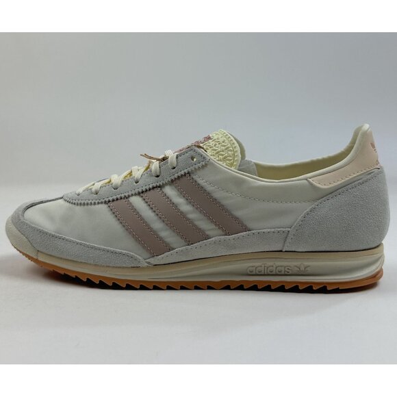 Adidas Originals SL 72 OG Off White Taupe Womens Shoes Sneakers Low JH7394 - Picture 6 of 11
